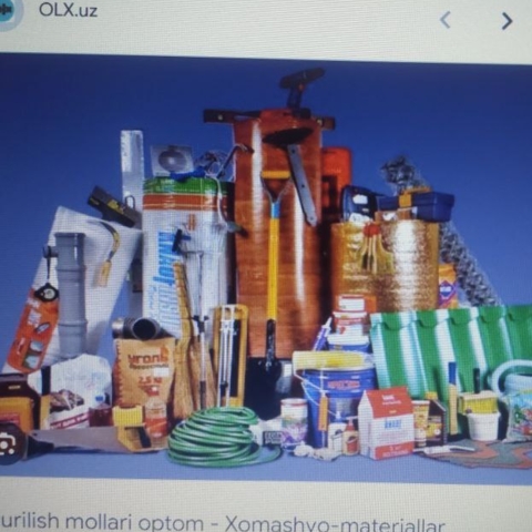 Qurulish Mollari + elektrik maxsulotlari